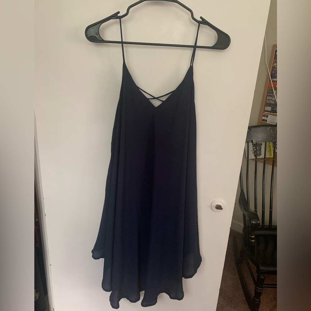 Navy summer dress